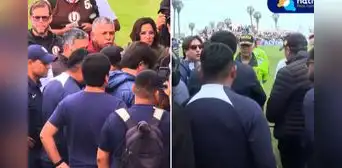'Puma' Carranza increpó a Marioni previo a semifinal entre Alianza y Universitario tras polémica por seguridad: "Si no, jugamos en Matute"