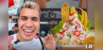 Costarricense visita mercado de Lima para probar comida peruana y se sorprende con variedad de platos: "Es indescriptible el ceviche"