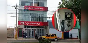Delincuentes dinamitan cajero de conocida caja en Ica: intentaron llevarse 250.000 soles Delincuentes dinamitan cajero de conocida caja en Ica: intentaron llevarse 250.000 soles