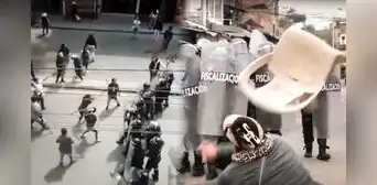 Desalojo en Villa El Salvador: serenos heridos tras enfrentamiento con 'cachineros' en av. Revolución Desalojo en Villa El Salvador: serenos heridos tras enfrentamiento con 'cachineros' en av. Revolución