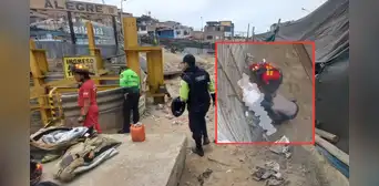 Hombre se salva de morir en Chorrillos tras caer 20 metros en pozo de agua en construcción Hombre se salva de morir en Chorrillos tras caer 20 metros en pozo de agua en construcción