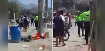 Atentado en Comas: sicarios disparan hasta 8 veces contra trabajadores de construcción Atentado en Comas: sicarios disparan hasta 8 veces contra trabajadores de construcción