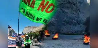 Paro de 72 horas por Tía María en Arequipa: más de 200 pobladores marchan contra proyecto minero de Southern Copper Paro de 72 horas por Tía María en Arequipa: más de 200 pobladores marchan contra proyecto minero de Southern Copper