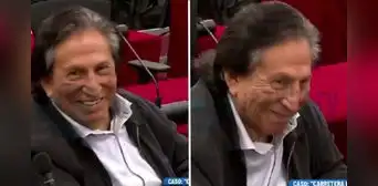 Así reaccionó Alejandro Toledo al ser condenado a más de 20 años de cárcel por caso Interoceánica Sur Así reaccionó Alejandro Toledo al ser condenado a más de 20 años de cárcel por caso Interoceánica Sur