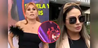 Magaly critica a Pamela López por sus salidas nocturnas en medio de disputa legal con Cueva