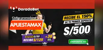 Código promocional Doradobet: ingresa APUESTAMAX | Perú Código promocional Doradobet: ingresa APUESTAMAX | Perú