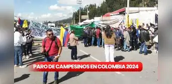 Paro campesino HOY en Colombia: vías bloqueadas y últimas noticias de las manifestaciones en Boyacá, Santander y Santander del Norte Paro campesino HOY en Colombia: vías bloqueadas y últimas noticias de las manifestaciones en Boyacá, Santander y Santander del Norte