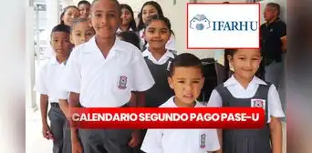 ¡Publican el CALENDARIO de pago del PASE-U 2024! Conoce el cronograma OFICIAL del IFARHU y las fechas para retirar tu cheque ¡Publican el CALENDARIO de pago del PASE-U 2024! Conoce el cronograma OFICIAL del IFARHU y las fechas para retirar tu cheque