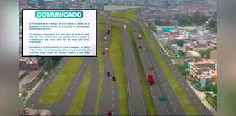 Surco pide a López Aliaga respetar áreas verdes tras intervención en parque para construir Vía Expresa Sur Surco pide a López Aliaga respetar áreas verdes tras intervención en parque para construir Vía Expresa Sur