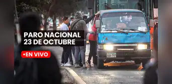 HOY, Paro Nacional de Transportistas EN VIVO 23 de octubre: 'Chinos' paralizados, sacan tanques militares y cierran mercados HOY, Paro Nacional de Transportistas EN VIVO 23 de octubre: 'Chinos' paralizados, sacan tanques militares y cierran mercados