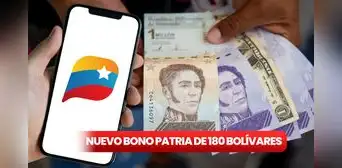 NUEVO BONO de 180 bolívares, OCTUBRE 2024: fecha de PAGO, quiénes reciben y cómo cobrar vía Sistema Patria NUEVO BONO de 180 bolívares, OCTUBRE 2024: fecha de PAGO, quiénes reciben y cómo cobrar vía Sistema Patria