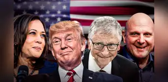 Kamala Harris es respaldada por más multimillonarios que Trump en Estados Unidos: destacan Bill Gates y Steve Ballmer Kamala Harris es respaldada por más multimillonarios que Trump en Estados Unidos: destacan Bill Gates y Steve Ballmer
