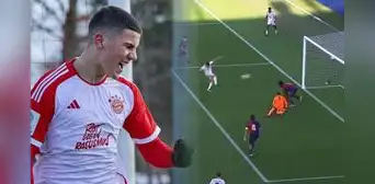 ¡Perú presente en la 'Champions League juvenil'! Felipe Chávez anota gol del Bayern Múnich frente al Barcelona ¡Perú presente en la 'Champions League juvenil'! Felipe Chávez anota gol del Bayern Múnich frente al Barcelona