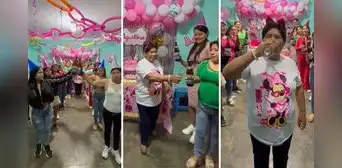 Peruana celebró su cumpleaños como si fuera un quinceañero y es furor en redes: “Metas”