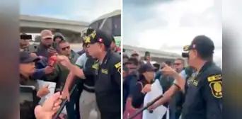 Jefe policial de Piura amedrenta y encara a mujer que reclamaba por extorsiones: "Salga usted a patrullar"
