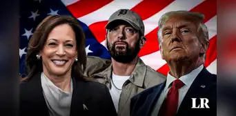 Eminem apoya a Kamala en mitin y apunta contra Trump: "Nuestra voz es más importante que nunca en estas elecciones" Eminem apoya a Kamala en mitin y apunta contra Trump: "Nuestra voz es más importante que nunca en estas elecciones"