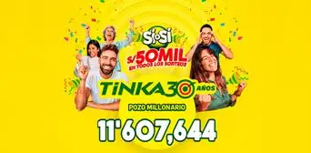 Resultados de La Tinka HOY, miércoles 23 de octubre: conoce los números ganadores Resultados de La Tinka HOY, miércoles 23 de octubre: conoce los números ganadores