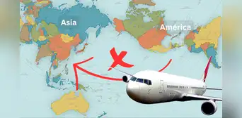 ¿Por qué los aviones no suelen volar sobre el océano Pacífico para ir de América a Asia? La respuesta tiene que ver con el tiempo ¿Por qué los aviones no suelen volar sobre el océano Pacífico para ir de América a Asia? La respuesta tiene que ver con el tiempo