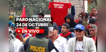 Paro nacional 24 de octubre: trabajadores de construcción civil convocan protesta con gremios de transporte y Gamarra Paro nacional 24 de octubre: trabajadores de construcción civil convocan protesta con gremios de transporte y Gamarra
