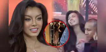 ¡Hizo berrinche! Miss Grand Myanmar ROMPE EN LLANTO tras no ganar en la gran final del MGI 2024: terminó descalza y sin corona