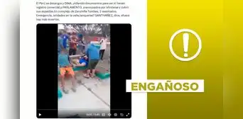 El video no muestra asesinatos recientes en Zarumilla, Tumbes