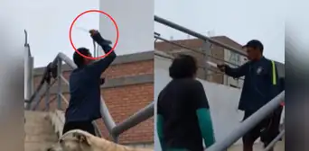 Chorrillos: Capturan a hombre que ingresó a colegio con cuchillo para amenazar a profesor
