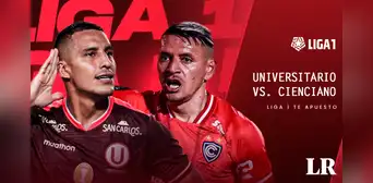Partido Universitario vs Cienciano HOY EN VIVO: alineaciones confirmadas desde el Estadio Monumental