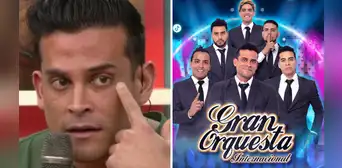 Christian Domínguez celebra 10 años junto a 'La Gran Orquesta', pero es troleado por usuarios: "Con pareja no pasa de los 3"