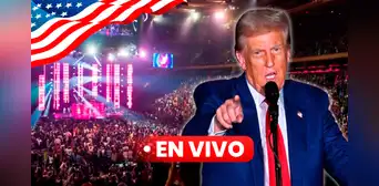 Mitin de Trump en Madison Square Garden EN VIVO: horario, mensaje y cómo ver el cierre de campaña en Nueva York