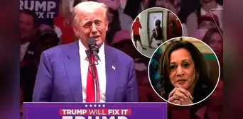 Donald Trump culpa a Kamala Harris de "traición" por "invasión" e ingreso del Tren de Aragua a Estados Unidos Donald Trump culpa a Kamala Harris de "traición" por "invasión" e ingreso del Tren de Aragua a Estados Unidos