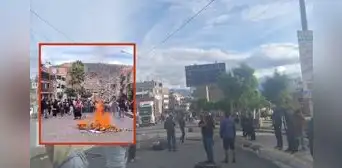 Ayacucho acata paro contra la inseguridad: protestan con bloqueos y sin comercio por extorsiones Ayacucho acata paro contra la inseguridad: protestan con bloqueos y sin comercio por extorsiones
