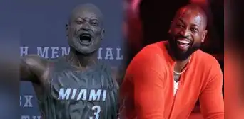 Estatua de Dwyane Wade recibe críticas de los fans por el poco parecido con la estrella: Peor que la de Cristiano Ronaldo Estatua de Dwyane Wade recibe críticas de los fans por el poco parecido con la estrella: Peor que la de Cristiano Ronaldo