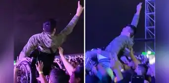 Fans de Slipknot cargaron a joven con discapacidad física en pleno concierto en Perú