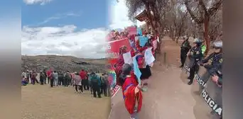 Cusco: comuneros toman Sacsayhuaman e impiden el acceso de turistas durante protestas