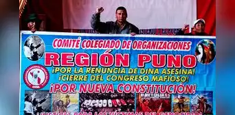 Gremios de Puno se suman al paro nacional en rechazo a Dina Boluarte durante la cumbre del APEC Gremios de Puno se suman al paro nacional en rechazo a Dina Boluarte durante la cumbre del APEC