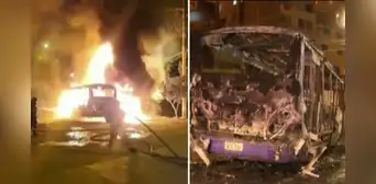 VMT: extorsionadores incendian bus de empresa Señor de Pachacamilla de la línea P por no pagar cupo VMT: extorsionadores incendian bus de empresa Señor de Pachacamilla de la línea P por no pagar cupo