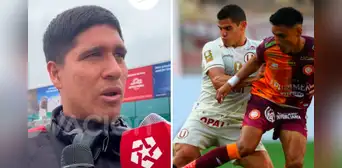 Jugador de Chankas recuerda que los acusaron de echarse ante la Universitario y advierte: "Lo tomo como revancha"
