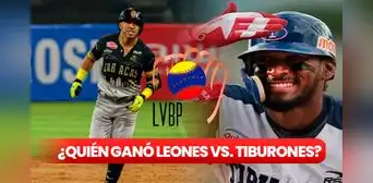 ¿Quién ganó Caracas vs. Tiburones por el juego de HOY 30 de octubre en la LVBP 2024-25?