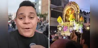 Venezolano participó por primera vez en procesión del Señor de los Milagros y sorprende con su reacción: “Pensé que iba a ser organizado” Venezolano participó por primera vez en procesión del Señor de los Milagros y sorprende con su reacción: “Pensé que iba a ser organizado”