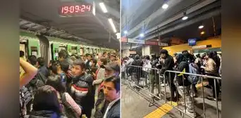 Reportan demoras en la Línea 1 del Metro de Lima: pasajeros esperan más de una hora desde la estación Arriola Reportan demoras en la Línea 1 del Metro de Lima: pasajeros esperan más de una hora desde la estación Arriola
