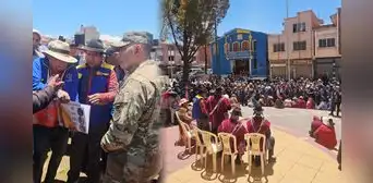 Comerciantes echan a militares bolivianos de frontera y se reanuda comercio entre Perú y Bolivia