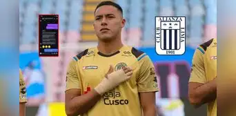 Jugador de Cusco FC publicó comunicado tras difundirse supuestos chats de él para 'ayudar' a Alianza Lima