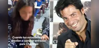 Profesora interrumpe su clase para asegurar sus boletos para Chayanne: todos ayudaron Profesora interrumpe su clase para asegurar sus boletos para Chayanne: todos ayudaron