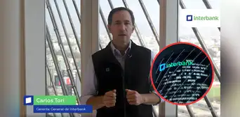 Gerente general de Interbank confirma extorsión y brinda mensaje a los clientes: "Los depósitos están protegidos"