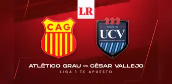 ¿A qué hora juegan Atlético Grau vs César Vallejo EN VIVO por el descenso en la Liga 1 2024?