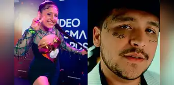 Peruana Milena Warthon derrota al famoso cantante mexicano Christian Nodal en prestigiosa premiación
