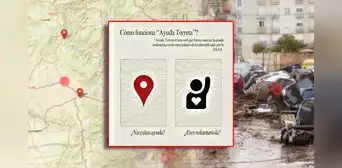 'Ayuda Terreta', el mapa de voluntarios que agiliza la búsqueda de desaparecidos tras la DANA en Valencia, España