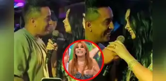 Magaly Medina INDIGNADA por gesto de Christian Cueva a Pamela Franco: "Nunca ha mirado así a Pamela López"