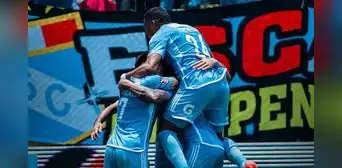 ¡Fiesta celeste! Cristal goleó 3-0 a Comerciantes Unidos y aseguró el segundo lugar del acumulado