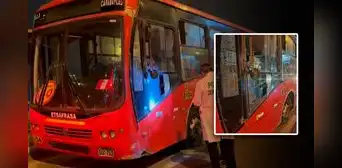 Bus de línea La 40 fue baleado en VES y chofer relata momentos de terror: "Rastrilló su arma y me amenazó" Bus de línea La 40 fue baleado en VES y chofer relata momentos de terror: "Rastrilló su arma y me amenazó"